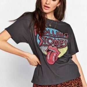 Daydreamer Free People Rolling Stones T Shirt
